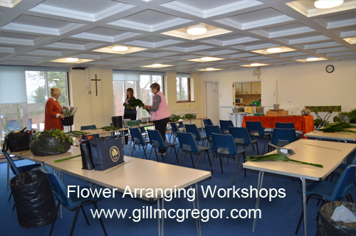 Flower Arranging Workshops by Gill McGregor