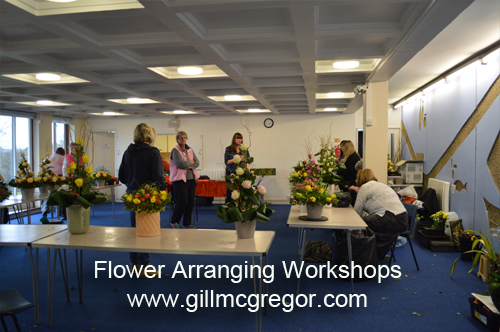 Flower Arranging Workshops by Gill McGregor