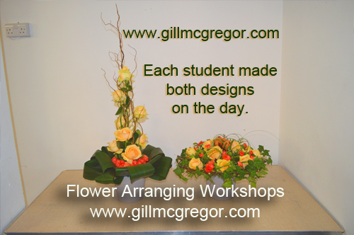 Flower Arranging Workshops by Gill McGregor