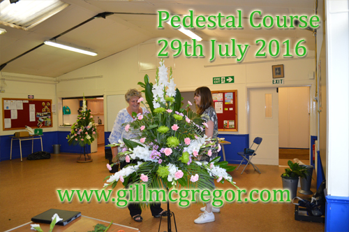 Flower Arranging Pedestal Course