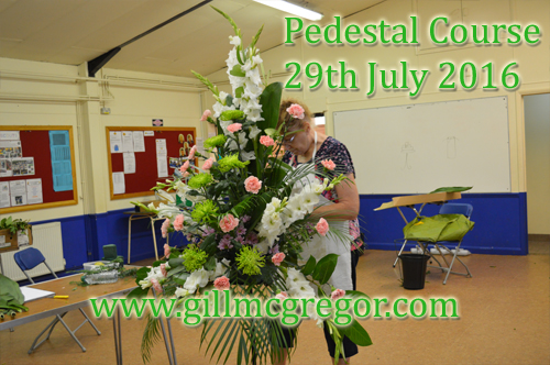 Flower Arranging Pedestal Course