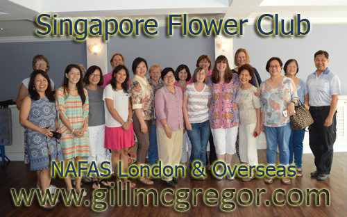 Singapore Flower Club Members